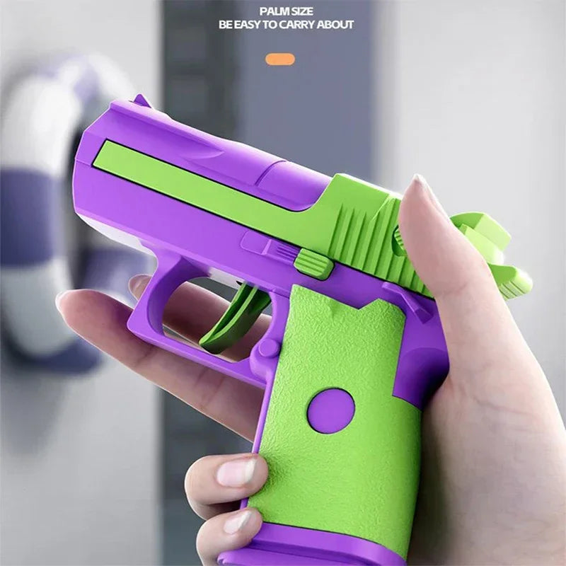 Mini water pistol Mechanical continuous firing Water Gun Summer  Pool Shooting Watergun Manual Water Gun Outdoor Game Toys Gifts