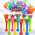111Pcs Summer Water Bombs: Fast Fill Water Balloons for Pool Party, Outdoor Team Game, Beach Splash Toy, Festival Decor