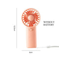 Portable Handheld Fan Small Cooling Fan USB Rechargeable Cooler Handheld Fan Mini USB Fans Strong Wind Small Cooling Tools