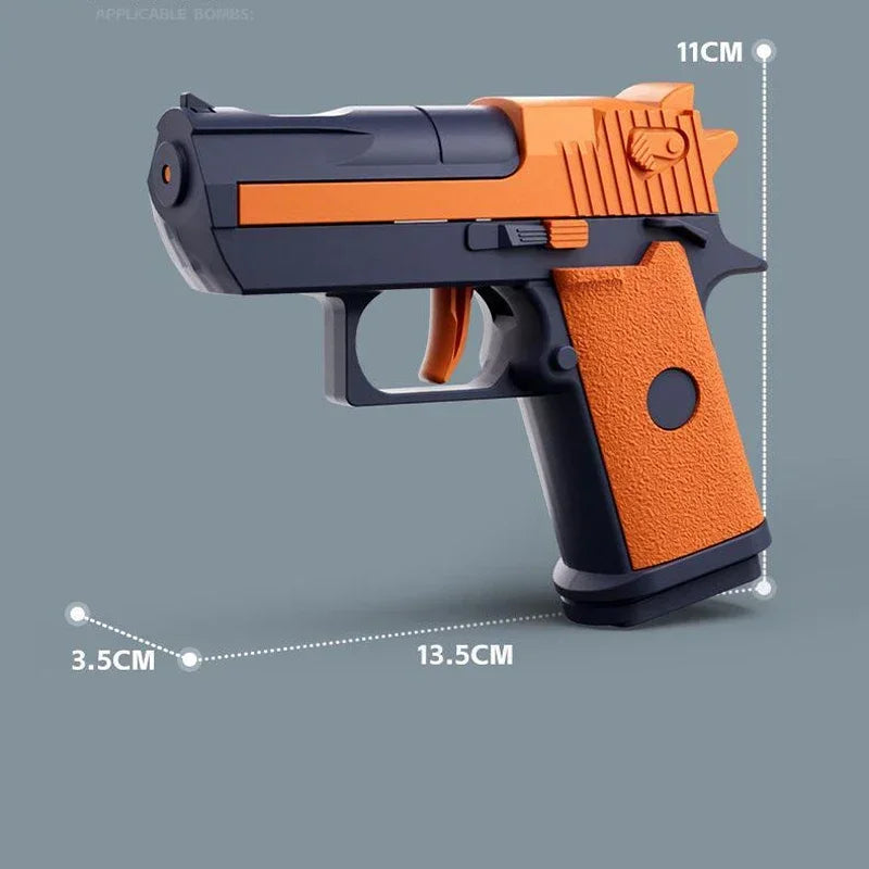 Mini water pistol Mechanical continuous firing Water Gun Summer  Pool Shooting Watergun Manual Water Gun Outdoor Game Toys Gifts