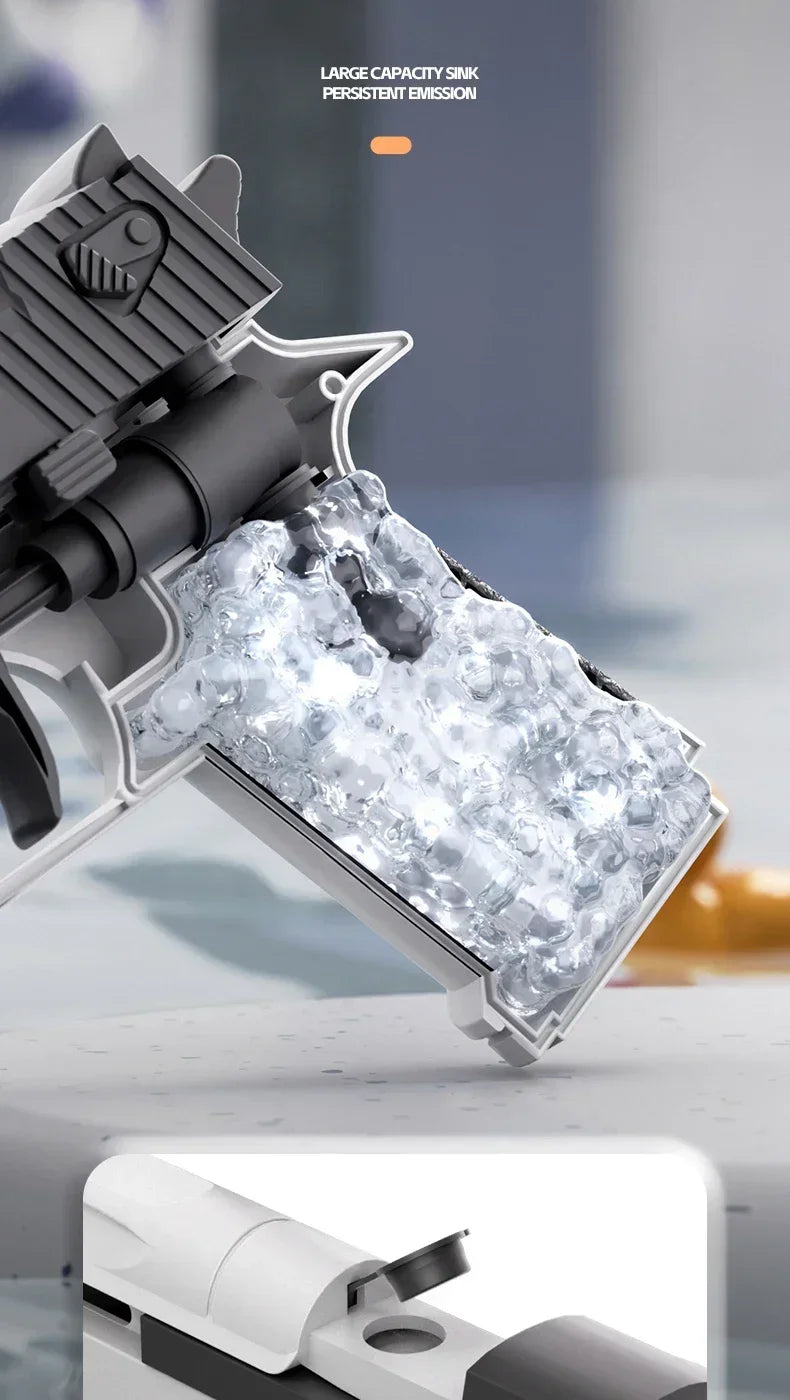 Mini water pistol Mechanical continuous firing Water Gun Summer  Pool Shooting Watergun Manual Water Gun Outdoor Game Toys Gifts